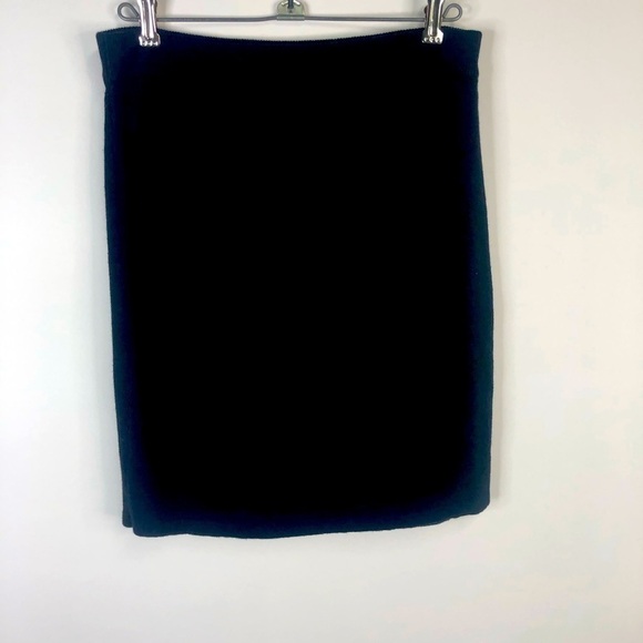 Vintage Spiegel Black knit pull on pencil skirt small - Picture 3 of 7
